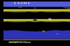 une photo d'Ã©cran de Pitfall II Lost Caverns sur Atari 2600